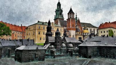 The old capital of the Polish Kingdom, one of the Europe's biggest empires in the Middle Ages: we will walk up the Wawel Hill to see the Royal Castle and the