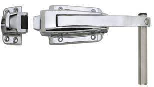 KASON MULTIPLE SEAL LATCHES 5656 TWO-POINT LATCH 5656 Left Hand Shown Bolt-type tongue provides positive locking action.