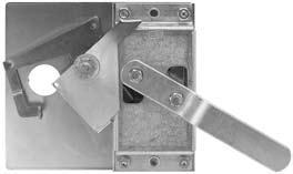 168-01 REAR DOOR LATCHING SYSTEMS FOR FASTER, SAFER DELIVERIES Slam & Take-up Latch with adjustable cable. Finger Pull Latch, available. Mortise Lock Adapter Kit option available.