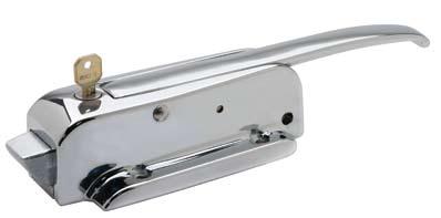 Patented, adjustable roller strike assures precise adjustment Polished, #316 stainless steel body and strike housing with #304 stainless steel roller.