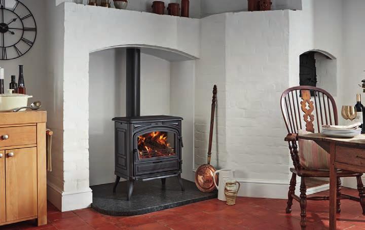 Franco Belge Savoy and Limousin Wood burning and multifuel stoves Franco Belge Limousin Design features zcast iron body zlarge viewing area zair wash
