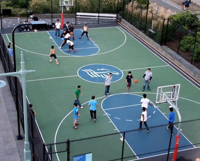 5 Sports, Health & Fitness The Park offers a wide variety of sports and athletic activities.