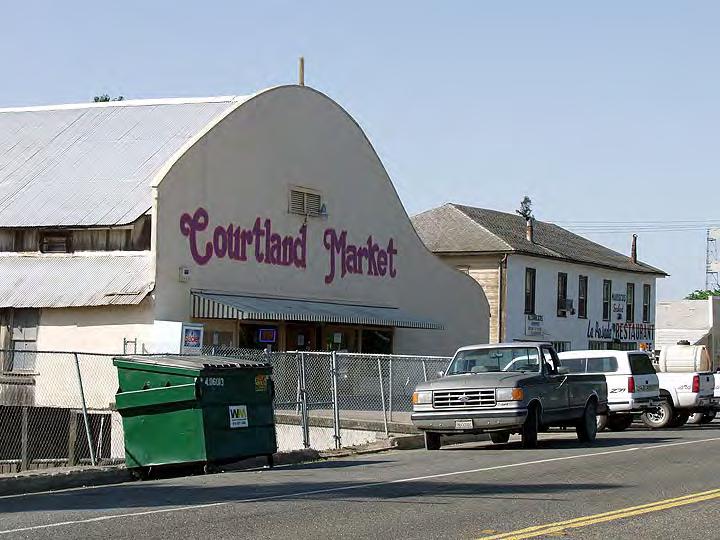 Courtland Courtland was established in 1870 as a steamer landing by James Simes.