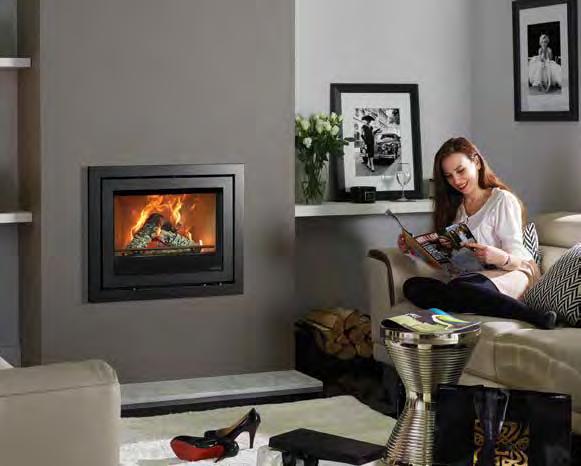 allowing the surrounding wall to be plastered or tiled right up to the fire s edge for an integrated installation, whether hearth mounted or positioned further up the wall.