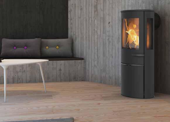 clean burn external air The Liva 5 & 6 stoves are available with either steel side panels or alternatively, glass side windows, allowing customers to enjoy the impressive flames