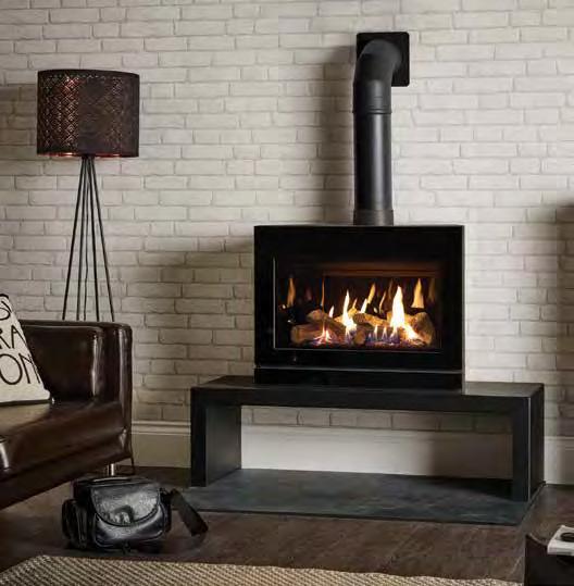 Available for either balanced or conventional flue installations, the F670 offers flexible flueing options with or without a chimney.