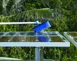 Using this system leaves no carbon footprint and conserves water, unlike