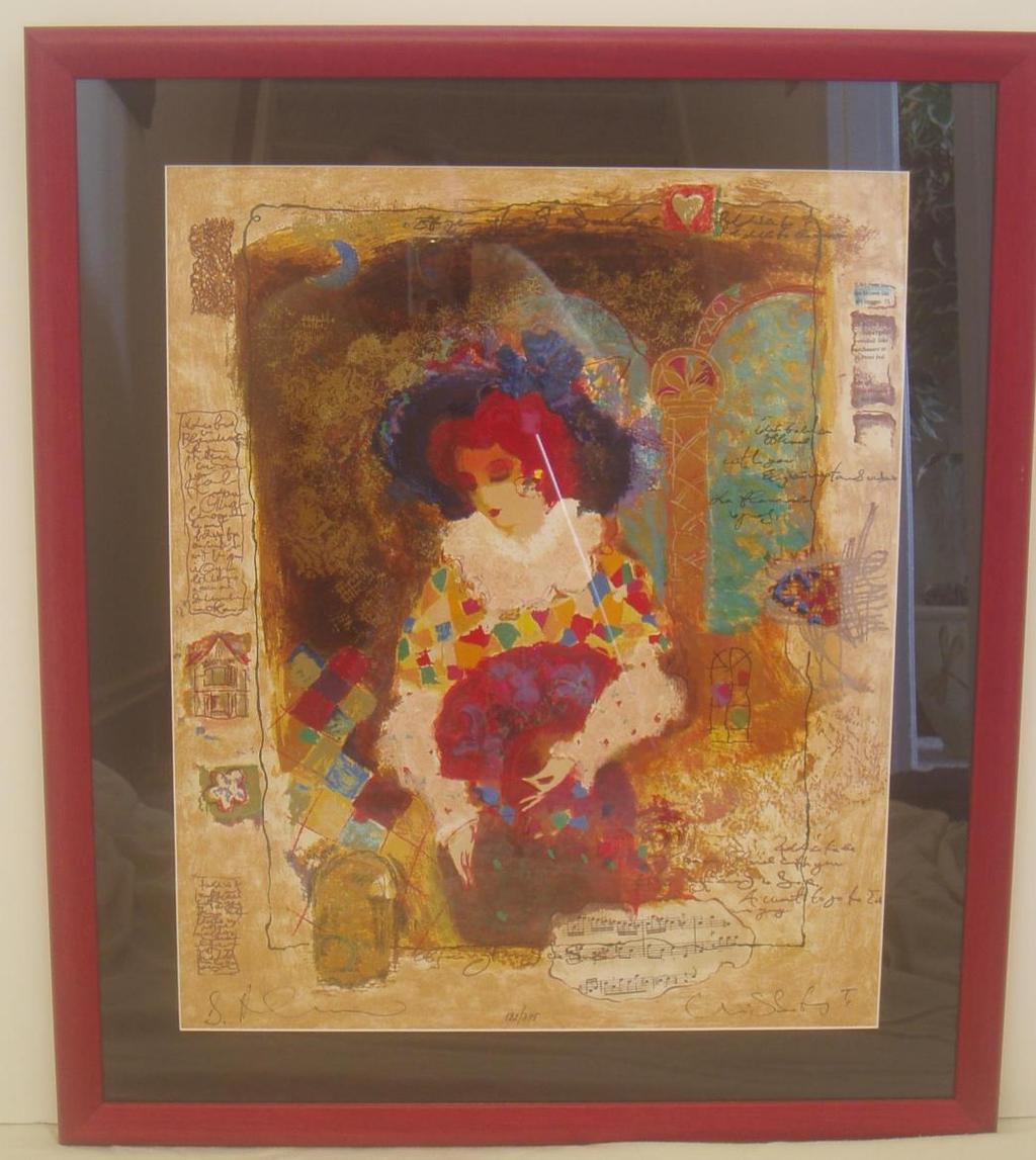 Annabelle by Alexander- Wissotzky 182/395 Source/Certificate of Authenticity Park West Gallery