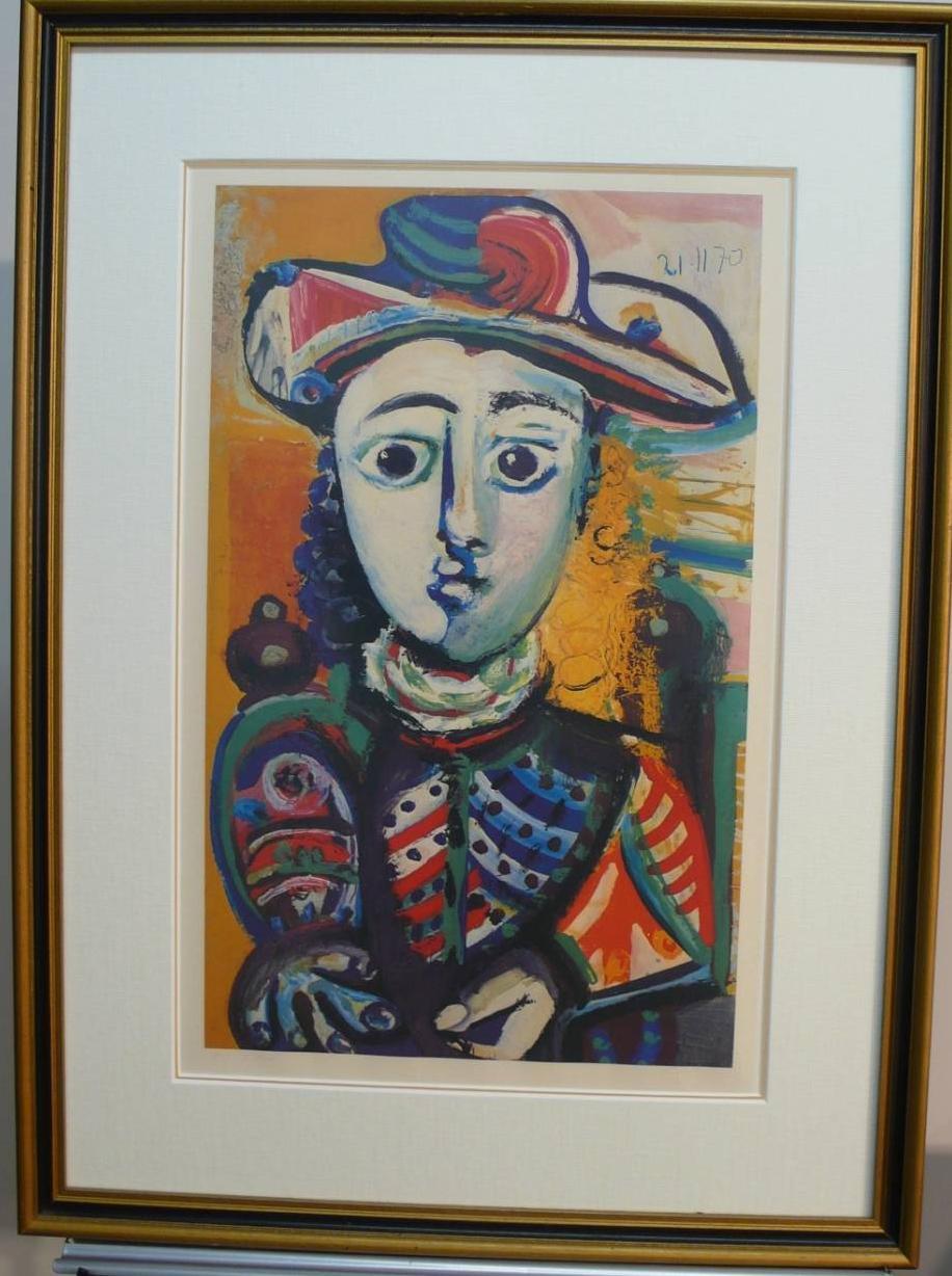 Limited Edition Print by Picasso 855/5000, not signed Source/Certificate of Authenticity