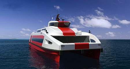 Izmir seatransportation deveopment project Boats in carbon fiber for fewer maintenance