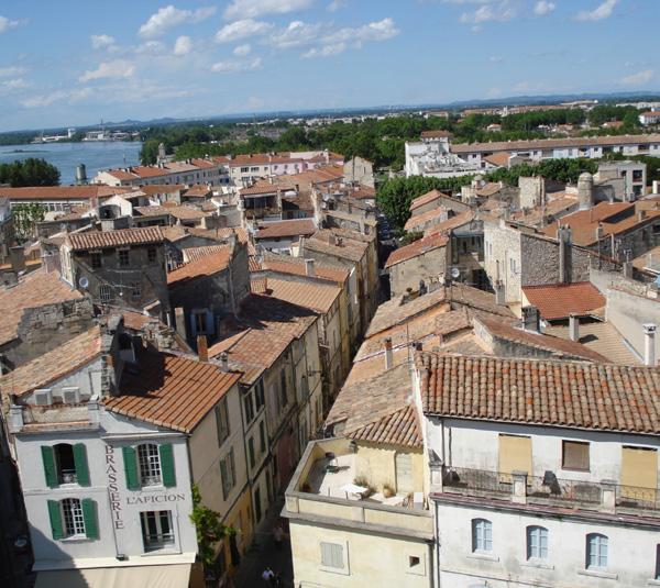 Avignon is a UNESCO World Heritage Site. Get ready for an city stroll with your tour manager. Old Avignon is a walled medieval city shaped like a rhombus.