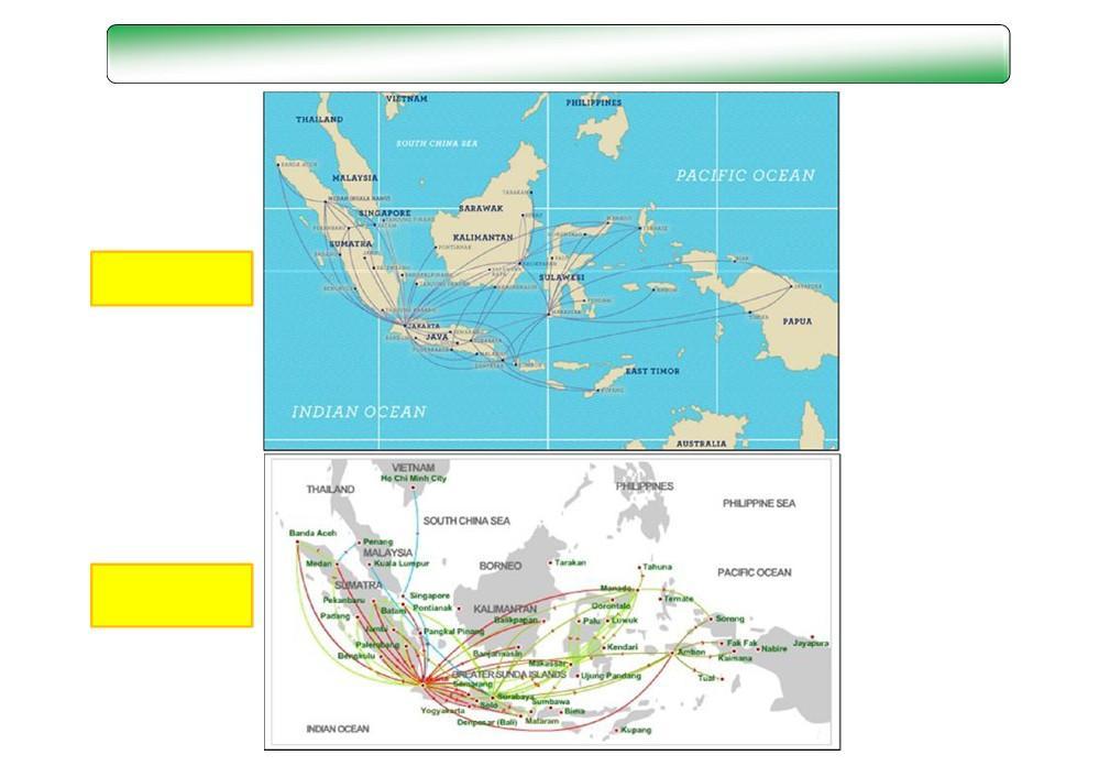 Air Network in Indonesia Garuda s