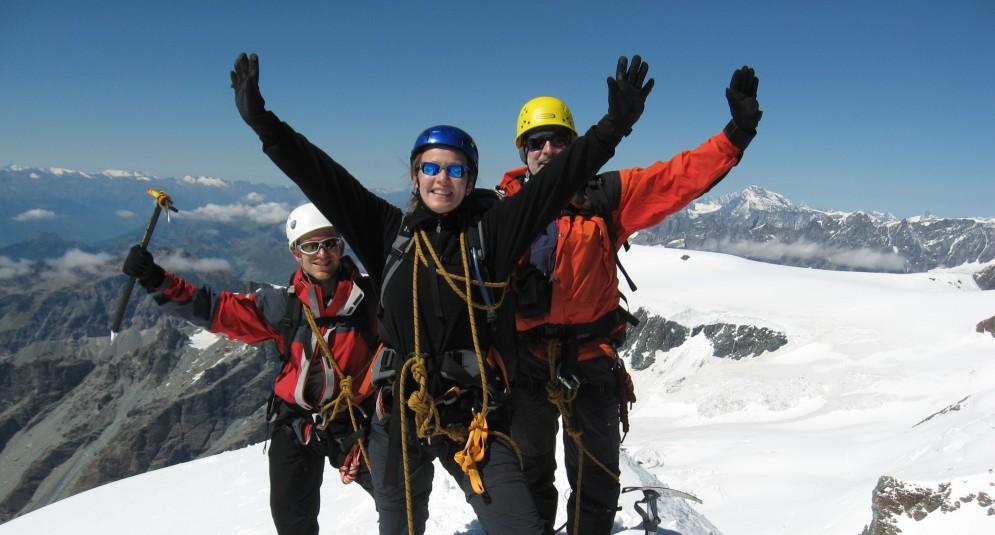 Signalkuppe FREE Equipment hire worth 100 is available for this holiday HOLIDAY CODE MRA Switzerland, Climb, 8 Days 3 nights mountain hut / refuge,