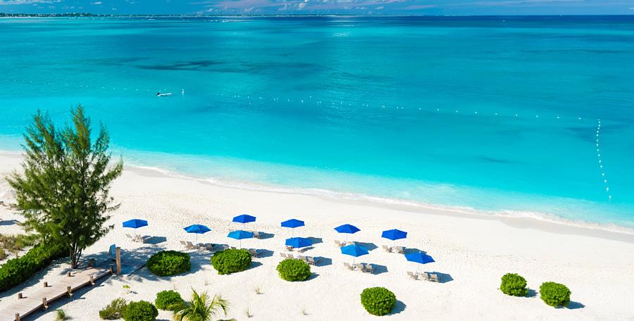 Many of the top resorts in Turks and Caicos are located just steps