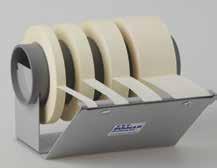 Non-staining tape can be used in temperatures between 50 to 180 F. Core diameter: 3". ROLL ITEM NO.