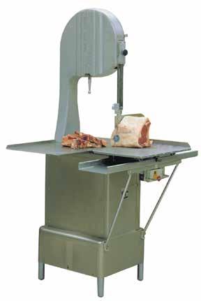 Meat waste, bone dust and vibration are reduced and scoring is eliminated. All welds are guaranteed for the life of the band. 6 per bag 4 bags per case. ITEM NO. MACHINE LENGTH BLADE SPEC.