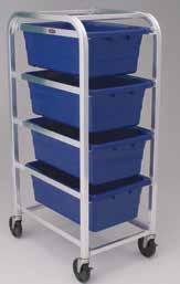 .. 15-1/4" x 26" x 19"......... 99.95 3775 0511 B. Double Stacked Tote Dolly... 2A & 2B...15-3/4" x 28-1/4" x 33"........ 149.
