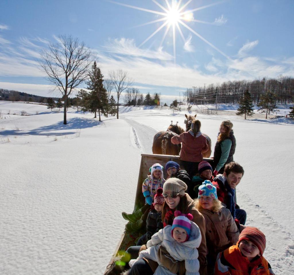 FAMILY DAY WEEKEND IN M U S K O K A Escape to Muskoka this Family Day Weekend and be