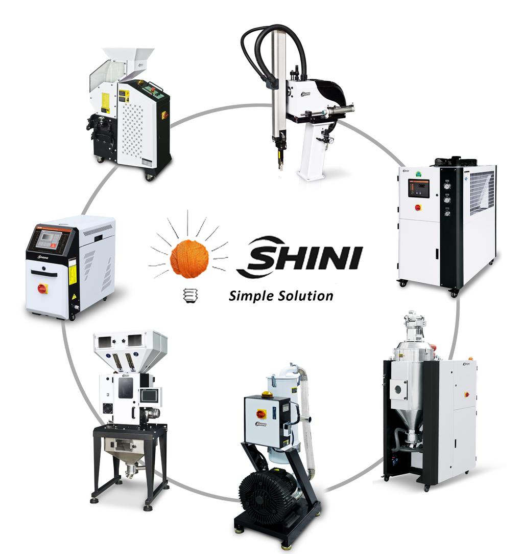 kapacitetima koji se mere u desetinama hektara fabričkog prostora. Osnovne karakteristike SHINI opreme su visok kvalitet i pouzdanost u radu, štednja energije i atraktivan dizajn.