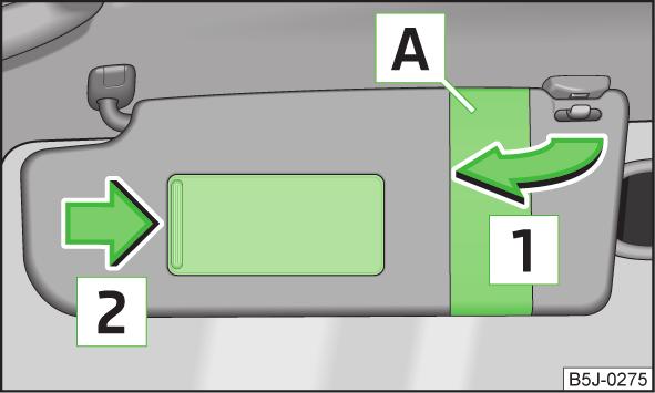 Grejanje zadnjeg stakla možete da uključite, odnosno isključite pritiskom na taster sa simbolom» Slika 48, pri čemu će se kontrolna lampica u prekidaču uključiti, odnosno isključiti.