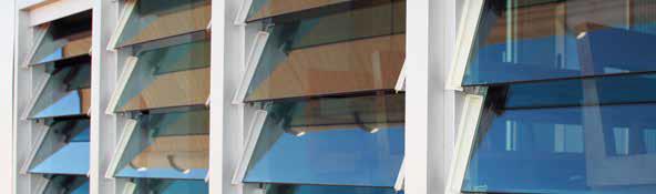 & mm Glass & Aluminium Clip Louvre Sets Standard Heights: Basic Installation Guide mm Thick Blade for mm Clip not more than mm L = x - mm mm Thick Blade for mm Clip not more than mm Channel fixed to