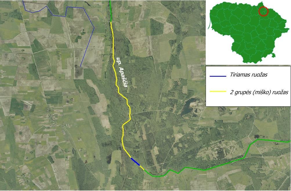 Apaščia upė šiaurės Lietuvoje, Rokiškio ir Biržų raj. teritorijoje, Nemunėlio kairysis intakas. Apaščios upės ilgis 85.60 km. Baseino plotas 894.1 km 2.