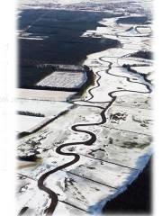II.2.8. pav.upė Brede, 1998,. (The river..., 1998) Įgyvendinant Brede upės renatūralizavomo projektą buvo išvingiuota 25 km ištiesintos upės vagos ir dar 3 km jos intakų.