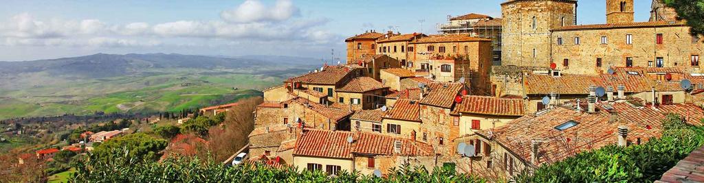 Only a few traces of the fortress remain, but it is worth the climb to enjoy the views. Volterra was originally settled by the Etruscans in 800 BC.