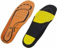 A Sizes 34-35, 36-37, 38-39, 40-41, 42-43, 44-45, 46-47, 48-50 Functions Control bar, heel/arch support, Poron XRD shock absorption JALAS 8710M Medium arch support Anatomic insole with normal arch,