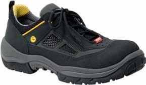 Upper Nubuck Platform Grip - PU/Nitrile Safety rating S3 HRO SRB Functions Lacing, light weight, oil- and chemical-resistant outsole, soft plasma-treated nail protection fabric, double impact