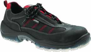 protective shoes JALAS 3890 Coyote Respiro Stable protective shoe fitted with a breathable membrane, patented by Geox Company. Insole with double impact protection zones in Poron XRD.