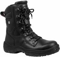 protective boots and leather-boots JALAS 1375 Winter-lined protective boot with full-grain leather upper, lacing and zip on the inside, and a soft, padded bellows tongue.