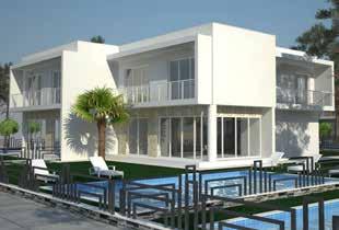 A variety of choices in the luxury villas and apartments You have the option to choose between the villas Sapphire, Iris, Celeste, Azure and Ultramarine, and enjoy your privacy, garden, pool and