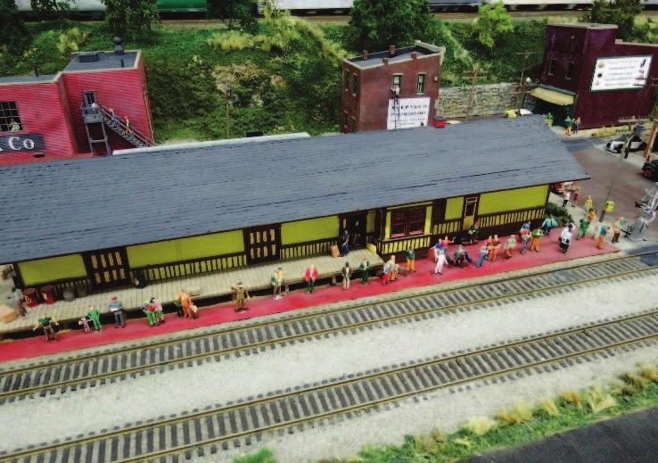 Dave planned the trip and started by taking us to a The Sebring Model Railroad Club