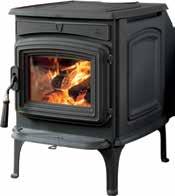15% BURN TIME: Up to 8 hrs EMISSIONS: 2.31 grams/hr LOG SIZE: Up to 18 (front to back) FIREBOX SIZE: 2.