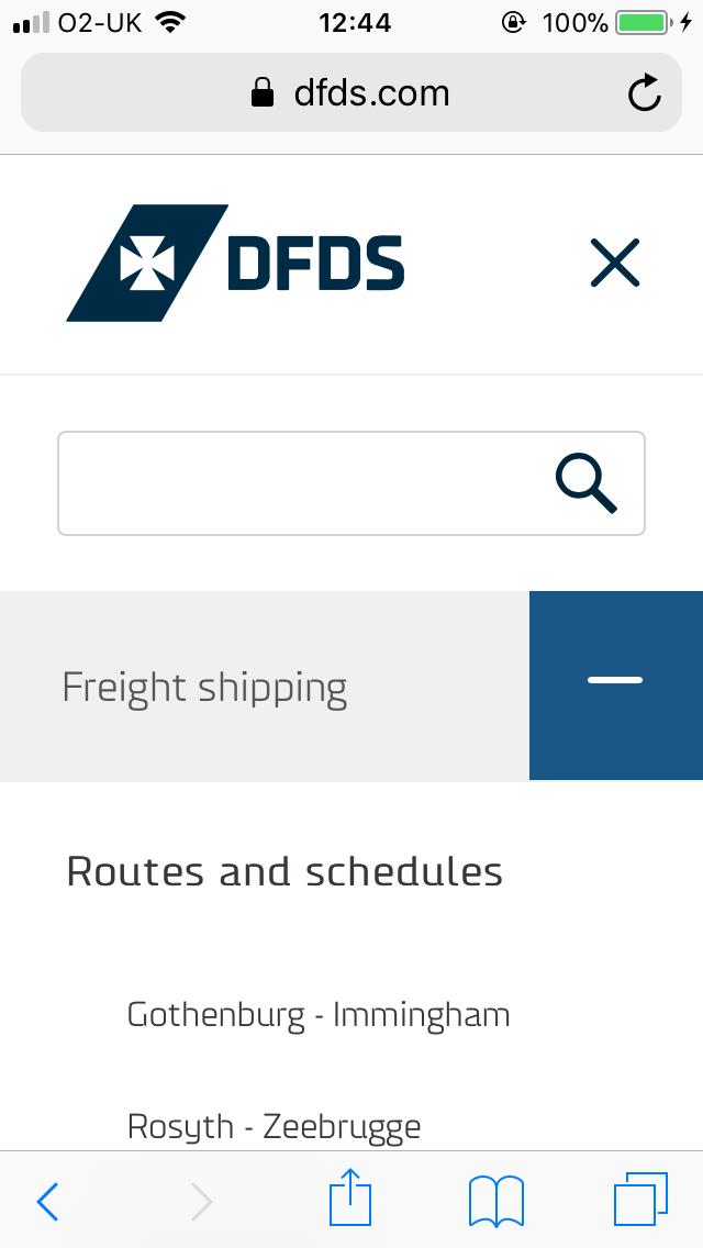 The behaviour of the + area and the grey freight shipping isn t clear. To the end user they may seem like clicking either will expand the freight menu.