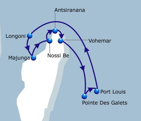 INDIAN OCEAN Feeder -1 Indian Ocean Frequency Every 21 Vessel Fleet 1 Ports of Call 7 Duration 21 Full coverage of : - Comores = Moroni / Mutsamudu - North West Madagascar = Nosi be / Diego Suarez /
