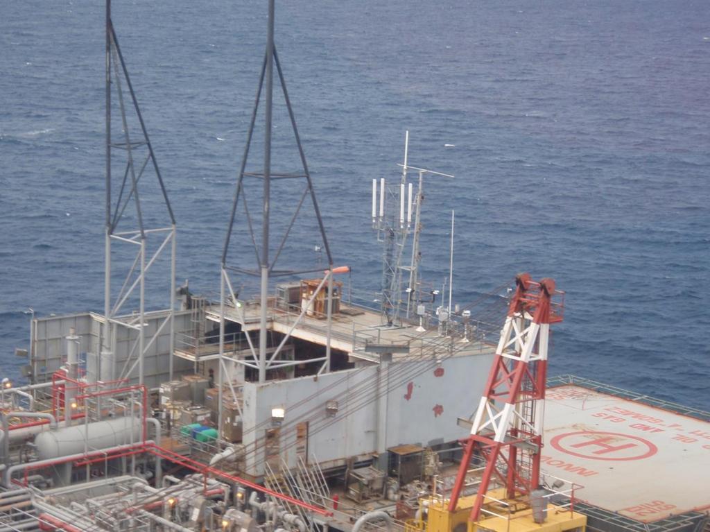Oil Platform Installation in the Gulf of