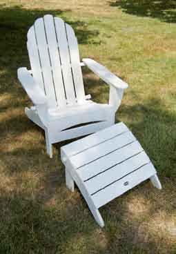 Classic Adirondack AD5030 - Classic Folding Adirondack Designed with the traditional comfort and style you expect, this collection is as much at home on a city deck as it is at the