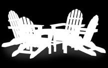 75" 28 Lbs. H 39" ADD201 - Classic Adirondack Counter Chair* W 24.75" 31 Lbs. H 46.