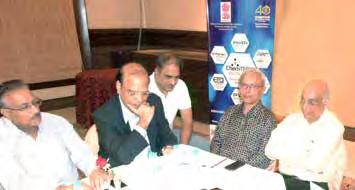 Development, ThyssenKrupp Uhde for India & MENA; Mr Hemant Shetty, CEO, Chemtech Foundation, Mr Jasu Shah, Chairman, Chemtech Foundation; and Mr