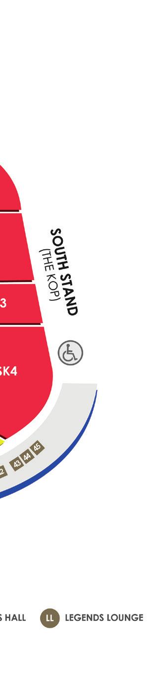 At King Power Stadium there are a number of pitch level wheelchair spaces with carer s seated immediately adjacent, these seats are available in the following areas: East Stand Block H Block J1 Block