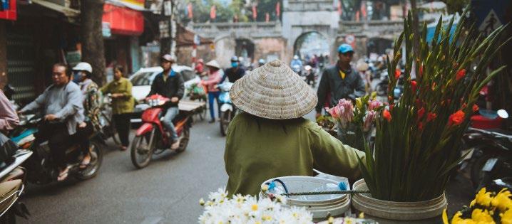 THE ITINERARY 9 DAY COLOURS OF VIETNAM Day 1 Australia - Hanoi, Vietnam Today depart from either Sydney, Melbourne,* Brisbane, *Adelaide or Perth for your flight to Hanoi, Vietnam.