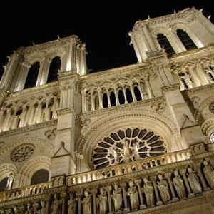 Included sightseeing with a local expert starts with an inside visit to Notre