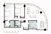 Zunanji videz objekta in zasnova spominjata na nekatere Miesove objekte, ki so produkt logičnega in racionalnega razmišljanja. objekt s približno 700 stanovanji ima mnogo skupnih prostorov.