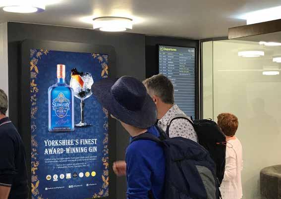 Opportunities We are able to offer a number of exciting and creative advertising and sponsorship opportunities across the airport These range from traditional poster