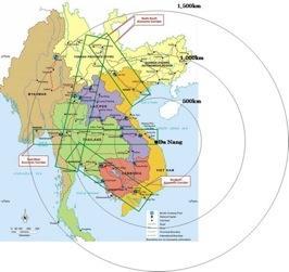 Figure 2.1: Location of Da Nang City in the GMS Economic Zone Figure 2.