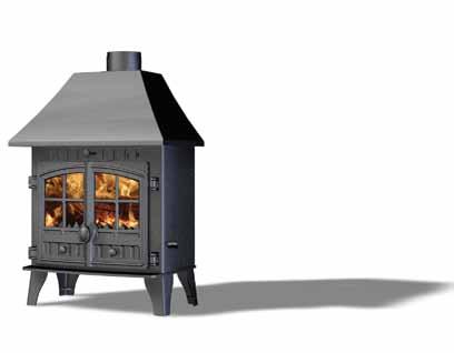 This stove is an old favourite, decorated with traditional detailing and updated with our high-spec technology for a clean,
