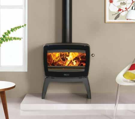 With 9kW of heating power, the Vintage 50 has the capacity to heat large rooms with ease.