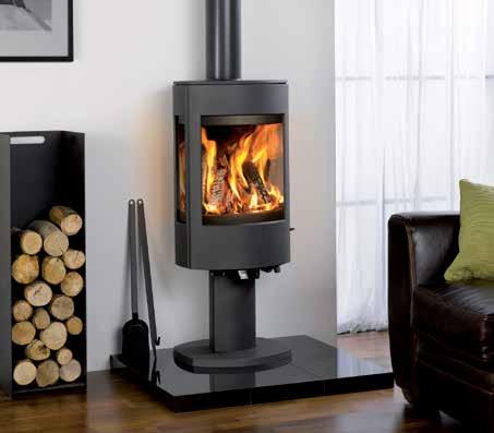 4CB Astroline Wood & Multi-fuel Stoves Similar in looks to the Astroline 3CB, this model is also available in either woodburning or multi-fuel versions and with a choice of pedestal or wood store